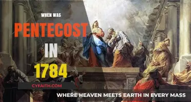 Exploring the Historical Significance of Pentecost in 1784