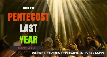 Reflecting on Pentecost: A Year Ago Today