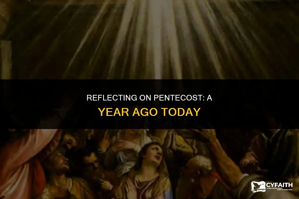 when was pentecost last year