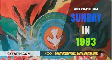 Pentecost Sunday 1993: A Day of Spiritual Fulfillment