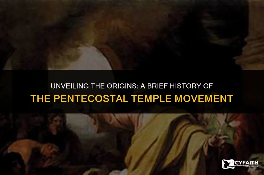 when was pentecostal temple
