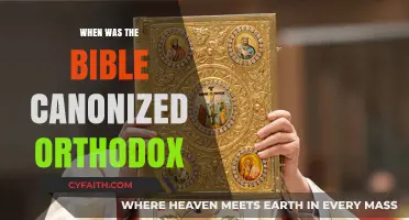 The Orthodox Bible Canonization: A Historical Journey of Sacred Texts