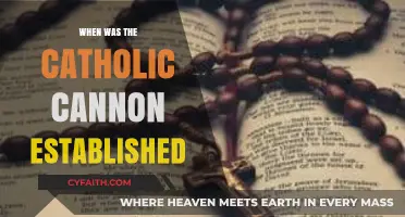 The Establishment of the Catholic Canon: A Historical Overview