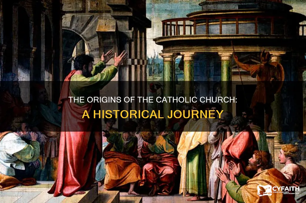 when was the catholic chirch founded