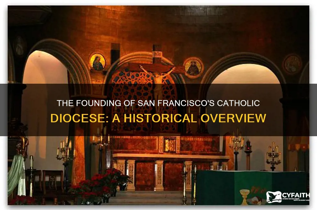when was the catholic diocese of san francisco established