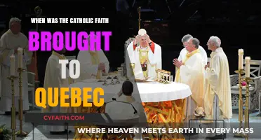 The Arrival of Catholicism in Quebec: A Historical Journey