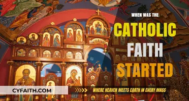 Origins of Catholicism: Tracing the Birth of the Catholic Faith