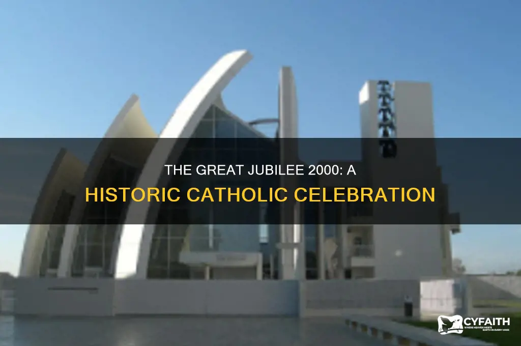 when was the catholic jubilee held 2000