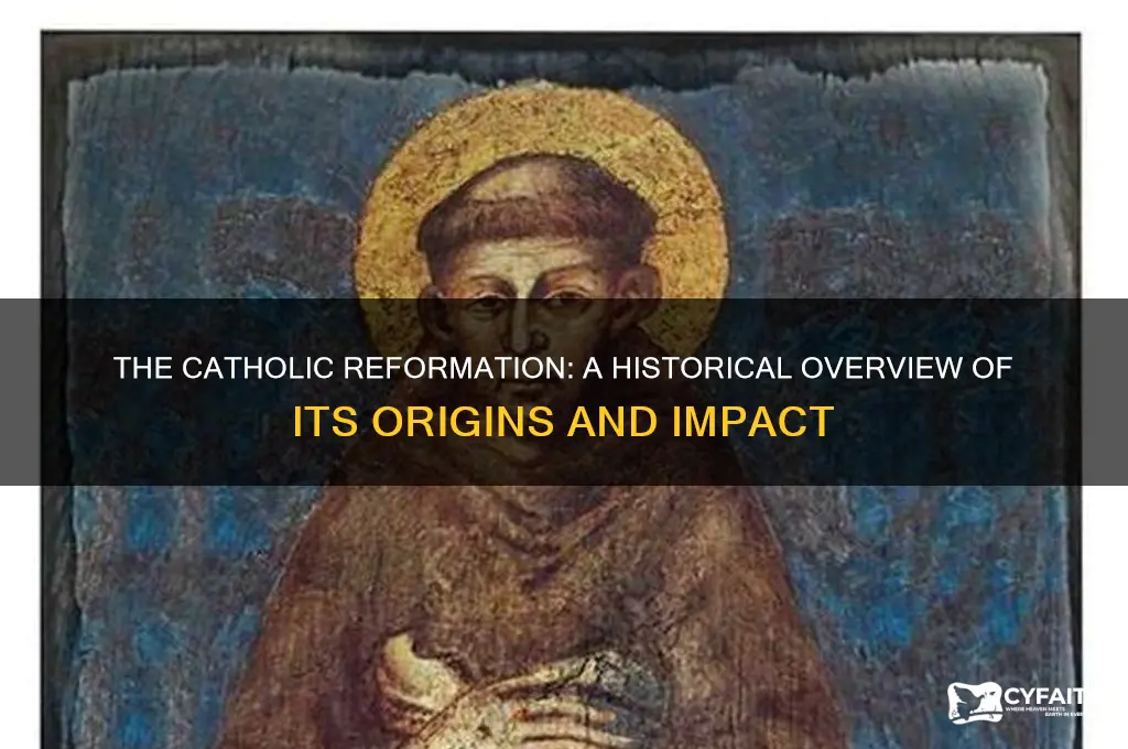 when was the catholic reformation