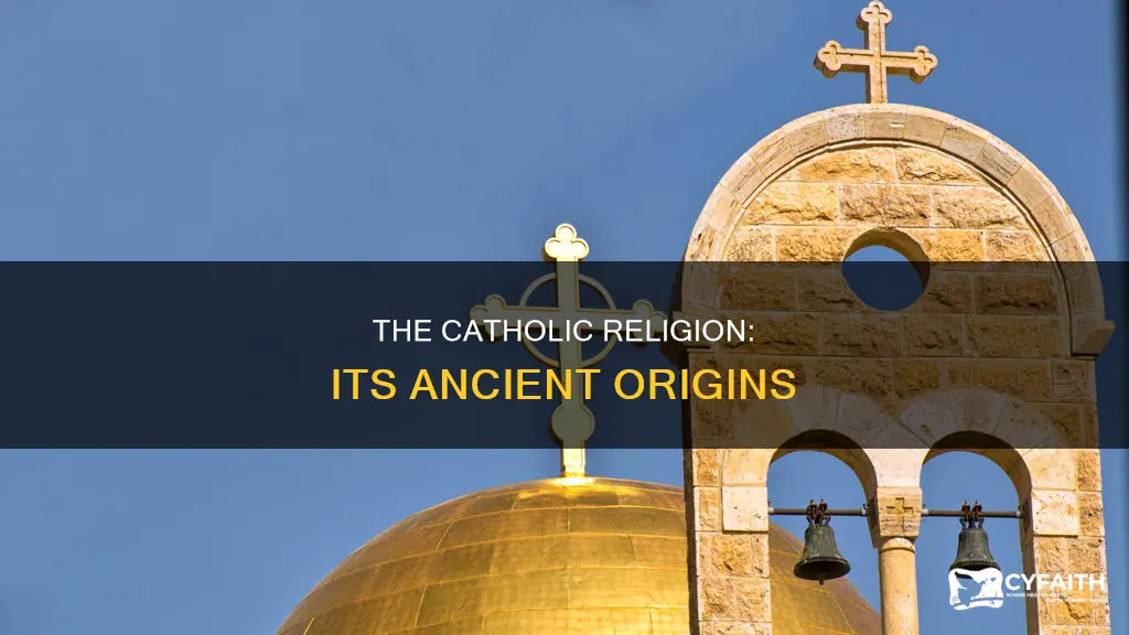 when was the catholic religion formed