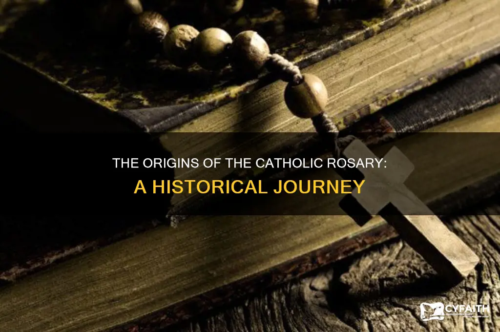 when was the catholic rosary invented
