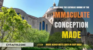 The Catholic Shrine of the Immaculate Conception: A Historical Journey