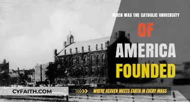 The Founding Year of Catholic University of America: A Historical Overview