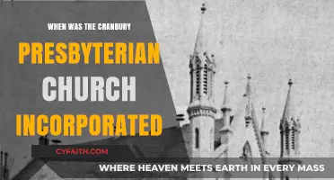 Cranbury Presbyterian Church's Incorporation: A Historical Milestone Unveiled