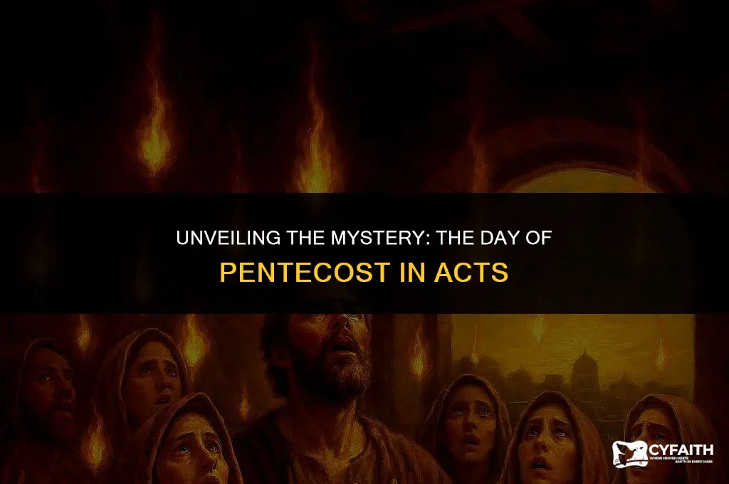 when was the day of pentecost in acts