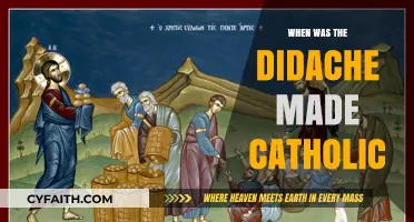 When Did the Didache Become Part of Catholic Tradition?