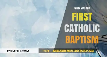 Exploring the Origins: The First Catholic Baptism in History