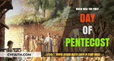 Exploring the Origins: When Was the First Day of Pentecost?