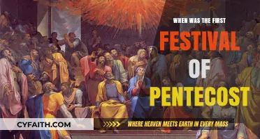 Exploring the Origins: When Was the First Festival of Pentecost?