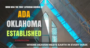 Origins of Faith: The First Lutheran Church in Ada, Oklahoma