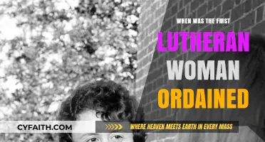 Breaking Barriers: The Historic Ordination of the First Lutheran Woman