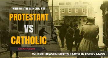 Irish Civil War: Unraveling the Protestant-Catholic Conflict Timeline