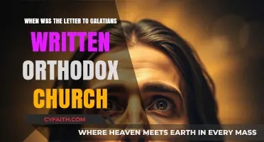 The Letter to Galatians: Orthodox Church Origins and Dating
