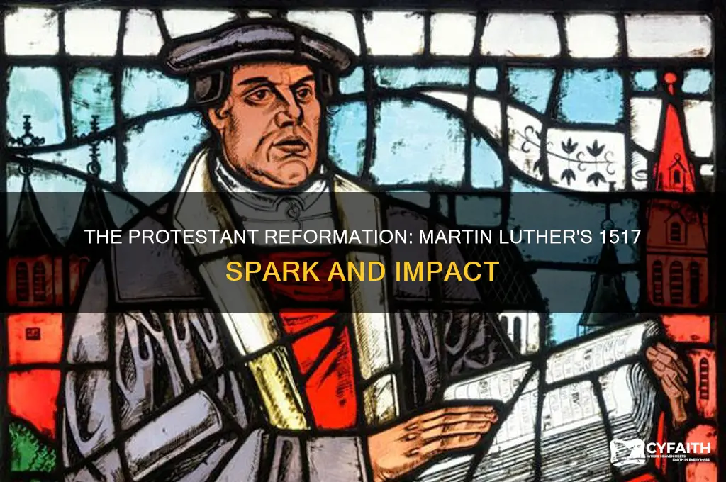 when was the martin luther protestant reformation
