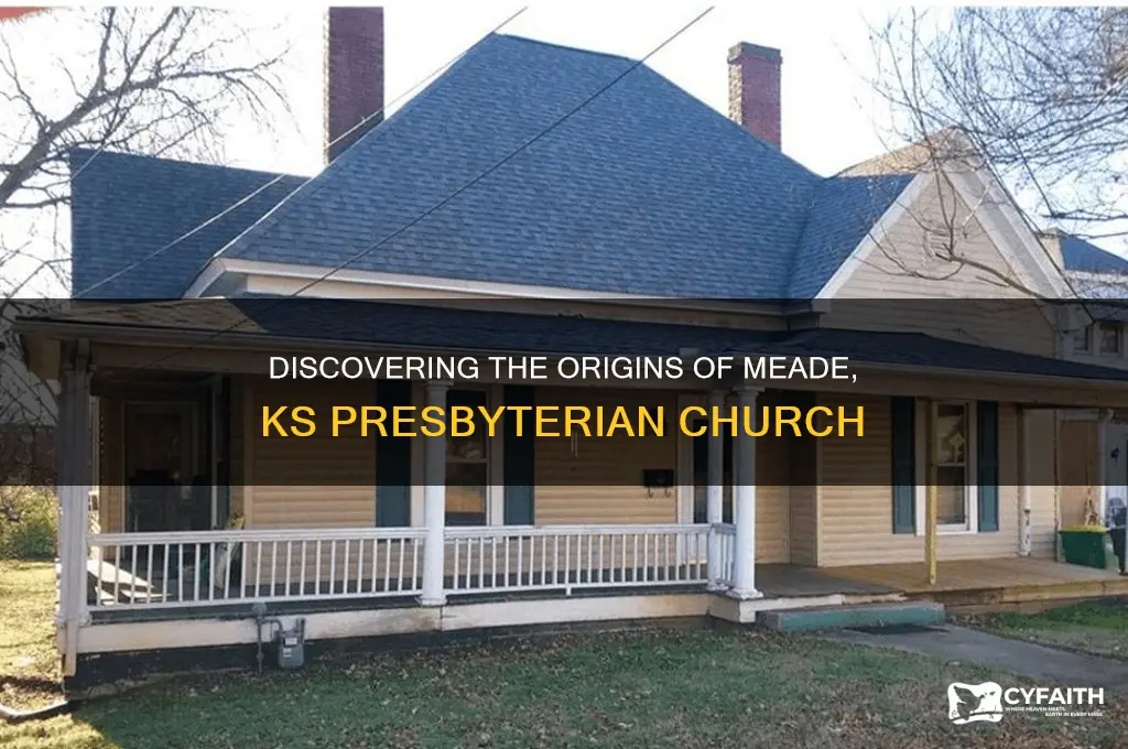 when was the presbyterian church in meade ks built