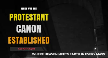 The Protestant Canon: Origins and Establishment in Christian History