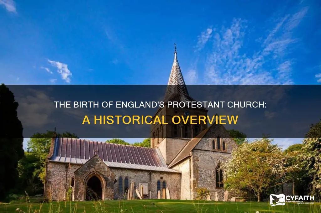 when was the protestant church established in england
