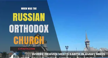 Origins of the Russian Orthodox Church: A Historical Overview