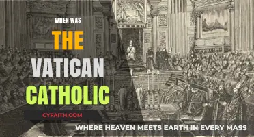 Exploring the Vatican's Catholic Roots: A Historical Journey of Faith