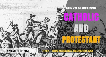 Catholic vs. Protestant: The Historical Conflict and Its Timeline