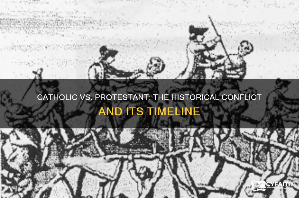 when was the war between catholic and protestant