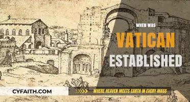 The Vatican's Origins: A Historical Journey to Its Establishment