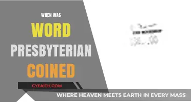 Unveiling the Origins: When 'Presbyterian' Became a Religious Term