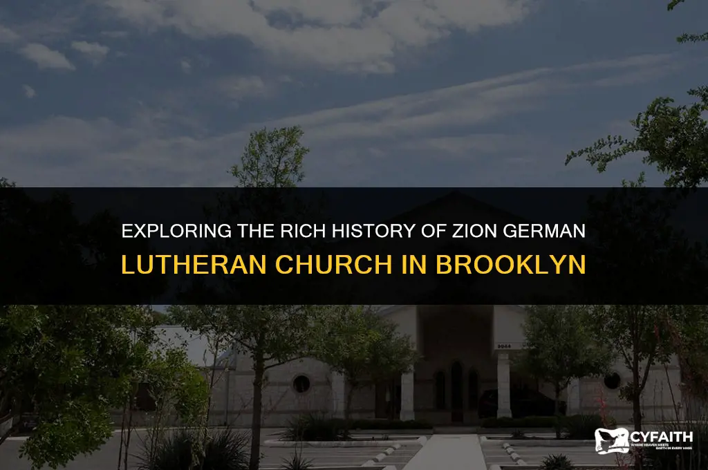 when was zion german lutheran church brooklyn built