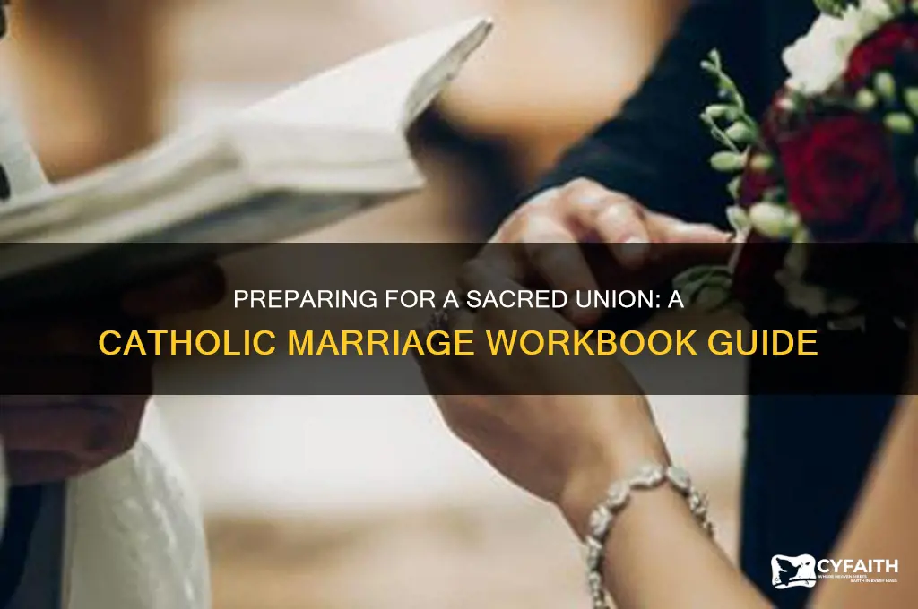 when we marry a workbook for preparing a catholic marriage