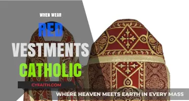 When Do Catholics Wear Red Vestments? A Liturgical Guide