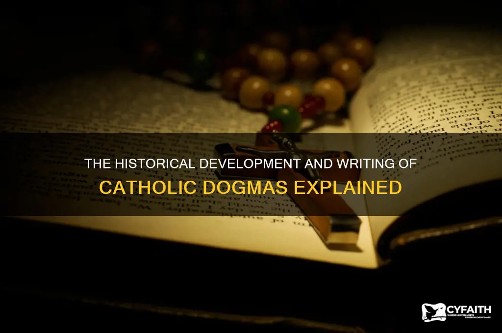when were catholic dogmas written