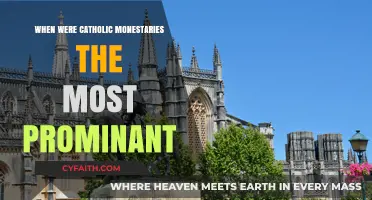 Catholic Monasteries' Peak Influence: A Historical Perspective on Prominence
