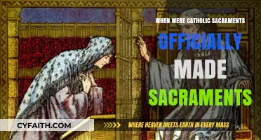 The Official Establishment of Catholic Sacraments: A Historical Overview