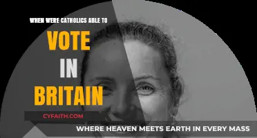 Catholics Gain Voting Rights in Britain: A Historical Overview