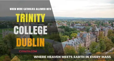 Catholics' Admission to Trinity College Dublin: A Historical Turning Point