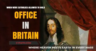 Catholics in British Politics: The Journey to Office Eligibility
