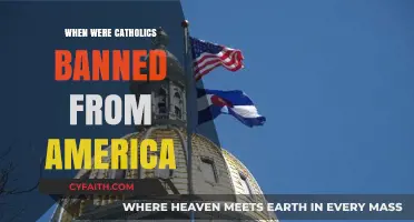 Catholic Exclusion in America: Uncovering the Historical Ban and Its Impact