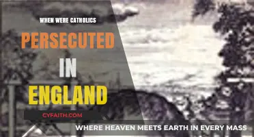 England's Catholic Persecution: A Historical Overview of Religious Oppression