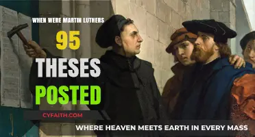 Unveiling the Date: Martin Luther's 95 Theses and Their Impact