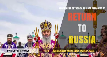 Orthodox Priests' Return to Russia: A Historical Turning Point